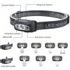 XPG Sensor Headlamp Built-in Battery USB Rechargeable Outdoor Waterproof Led Camping Headlamp