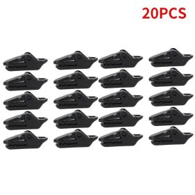 50pcs Heavy Duty Tent Snaps; Outdoor Clamps; Camping Accessories (size: 20Pcs)