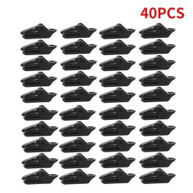 50pcs Heavy Duty Tent Snaps; Outdoor Clamps; Camping Accessories (size: 40Pcs)