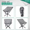 SUNNYFEEL Ultralight Folding Camping Chair, Portable Backpacking Chairs Lightweight, Small Compact Collapsible Camp Chair, Heavy Duty 300 LBS for Outd