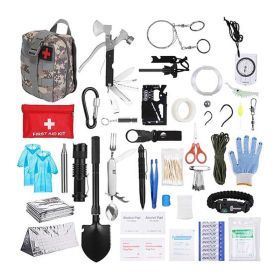 Emergency Survival Kit for Camping Hiking Adventures (type: Survival Kit, Color: Multi-Color)