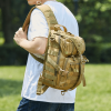 15L Unisex Medium Sling Shoulder Bag MOLLE Outdoor Daypack Backpack